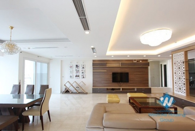 Large size wonderful apartment for rent in Ciputra Compound, Tay Ho, Hanoi